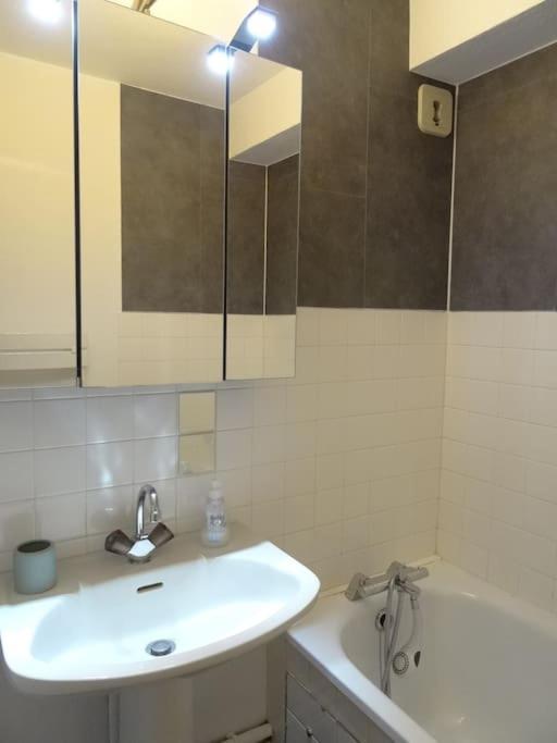 Appartement Au Coeur Du Village Avec Parking Prive Mijoux Eksteriør billede